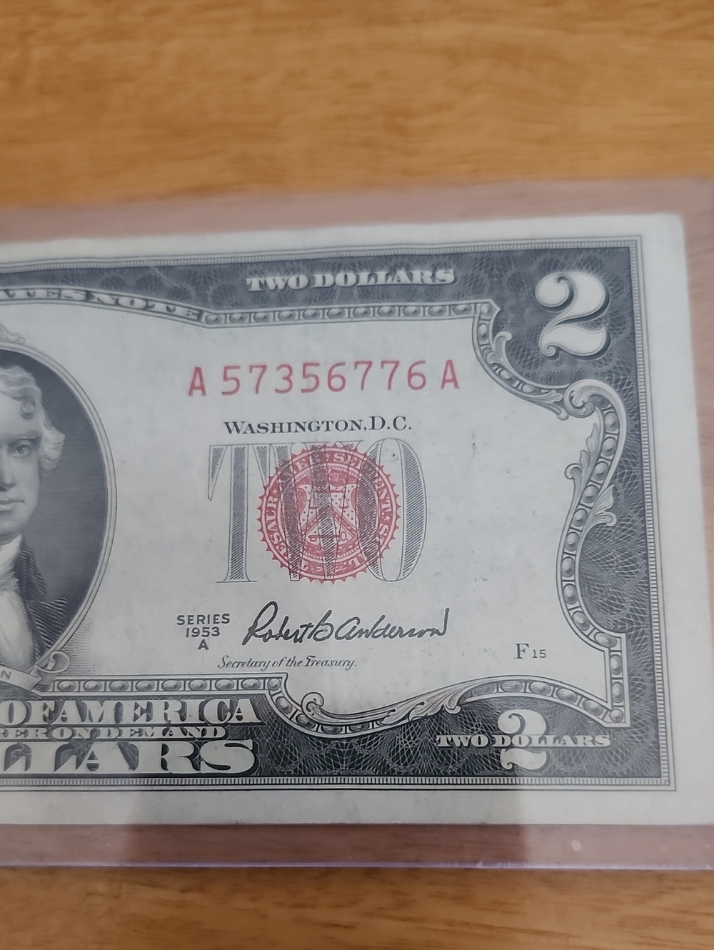 Three Two Dollar Bills, 1928C, 1953A, 1963 - Picture 7 of 12